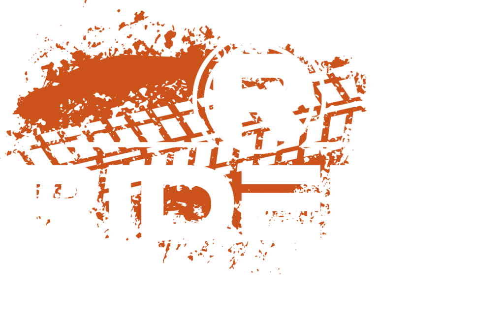 RIDERS Festival logo wit